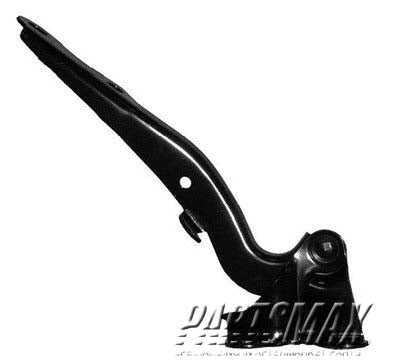 1236 | 2004-2009 TOYOTA PRIUS Hood hinge assy left; w/pad | TO1236153|5342047040