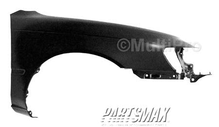 60 | 1993-1997 TOYOTA COROLLA RT Front fender assy 4dr sedan/4dr wagon | TO1241102|5380102050