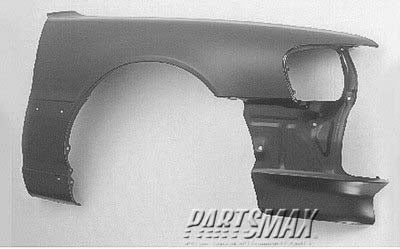 1241 | 1989-1992 TOYOTA CRESSIDA RT Front fender assy all | TO1241132|538012A240