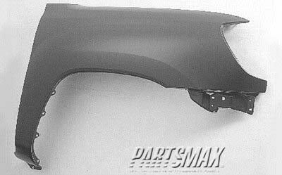 60 | 2005-2015 TOYOTA TACOMA RT Front fender assy 2WD | TO1241206|5381104090