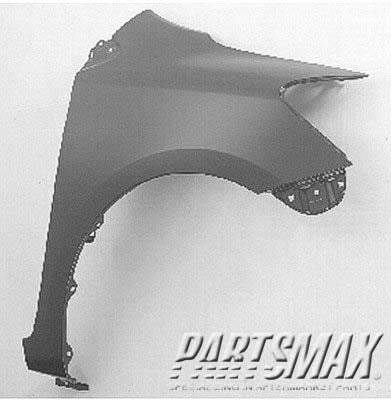 1241 | 2007-2012 TOYOTA YARIS RT Front fender assy 4dr sedan | TO1241212|5380152080