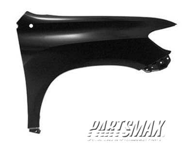 1241 | 2008-2010 TOYOTA HIGHLANDER RT Front fender assy HYBRID; w/Antenna Hole | TO1241220|538010E030