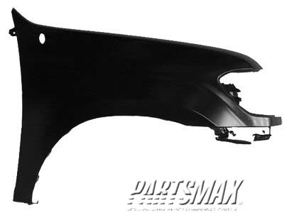 60 | 2005-2006 TOYOTA TUNDRA RT Front fender assy w/double cab; w/o fender flares | TO1241221|538010C150