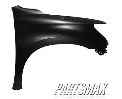 1241 | 2008-2020 TOYOTA SEQUOIA RT Front fender assy | TO1241225|538010C230