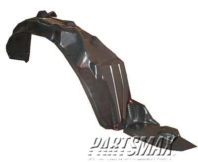 1249 | 1998-2000 TOYOTA COROLLA RT Front fender inner panel fender liner | TO1247103|5387502030