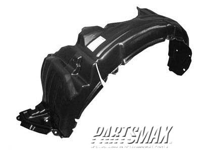 130 | 2000-2005 TOYOTA ECHO LT Front fender inner panel fender liner | TO1248115|5387652012