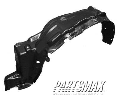 1248 | 2003-2006 TOYOTA TUNDRA LT Front fender inner panel fender liner; except Double Cab; w/steel bumper | TO1248124|538760C010