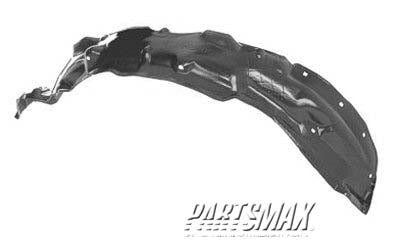 1249 | 1995-2000 TOYOTA TACOMA RT Front fender inner panel fender liner; 4WD | TO1249110|5387504041