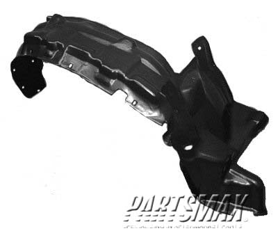 1249 | 2000-2006 TOYOTA TUNDRA RT Front fender inner panel fender liner; except Double Cab | TO1249124|538750C010