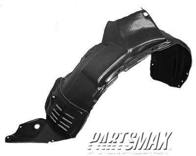 1250 | 2004-2007 TOYOTA HIGHLANDER LT Front fender splash shield all | TO1250113|5380648030