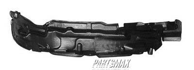 1251 | 1999-2002 TOYOTA 4RUNNER RT Front fender splash shield fender liner | TO1251106|5387535050