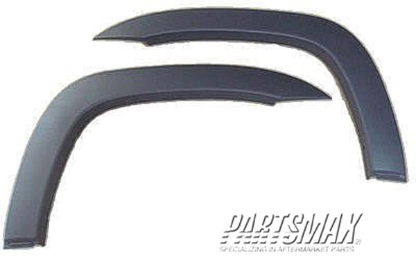 190 | 2005-2012 TOYOTA TACOMA LT Front fender flare X-RUNNER; Type 1; PTM | TO1268105|7508604050C0