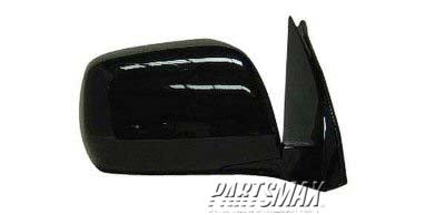 1321 | 2001-2007 TOYOTA HIGHLANDER RT Mirror outside rear view non-heated power remote; black - paint to match | TO1321200|8791048160C0