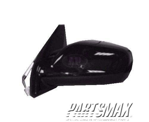 1321 | 2003-2008 PONTIAC VIBE RT Mirror outside rear view Power; w/o Deluxe Exterior; Black; PTM | TO1321207|88969940