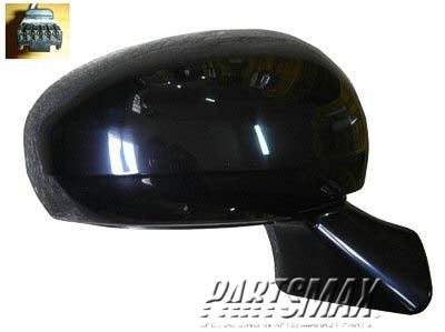 1321 | 2009-2012 TOYOTA VENZA RT Mirror outside rear view Power; Heated; Black; (Code 202); PTM | TO1321258|879100T021E0