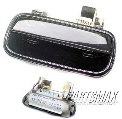 1840 | 1999-2002 TOYOTA 4RUNNER LT Rear door handle outer Smooth Black | TO1520119|6924035110C0