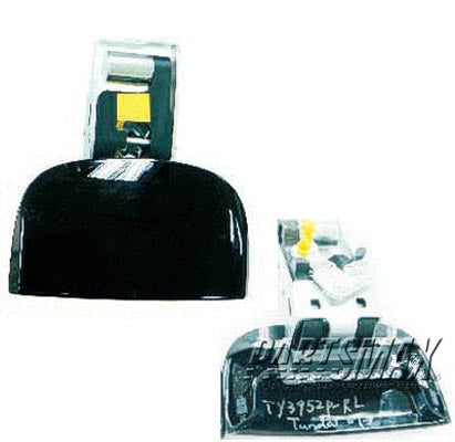 1840 | 2007-2013 TOYOTA TUNDRA LT Rear door handle outer Black; prime | TO1520126|692400C010C0