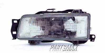 2502 | 1988-1992 TOYOTA COROLLA LT Headlamp assy composite 4dr sedan/4dr wagon; USA/Canada built | TO2502102|8115002020