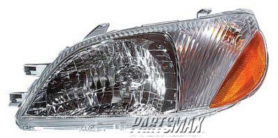 1150 | 2000-2002 TOYOTA ECHO LT Headlamp assy composite all | TO2502134|8115052190
