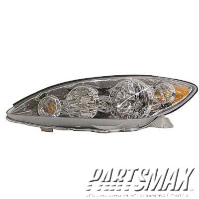 1150 | 2005-2006 TOYOTA CAMRY LT Headlamp assy composite LE/XLE; bright; USA built | TO2502155|8115006180