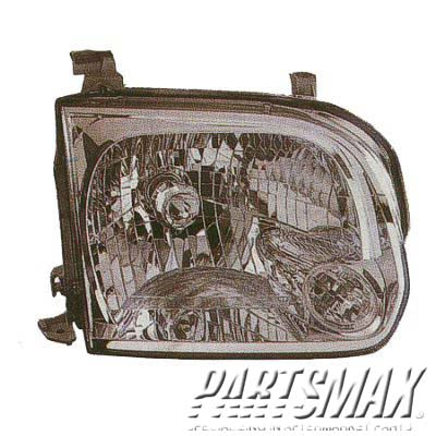 2502 | 2005-2007 TOYOTA SEQUOIA LT Headlamp assy composite all | TO2502158|811500C031