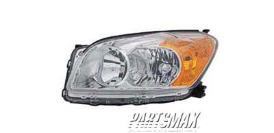 2502 | 2009-2012 TOYOTA RAV4 LT Headlamp assy composite BASE|LIMITED; Japan Built; Lens/Housing Only | TO2502190|8117042470