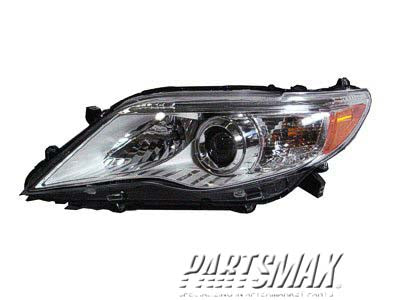 2502 | 2011-2012 TOYOTA AVALON LT Headlamp assy composite Halogen | TO2502210|8115007110
