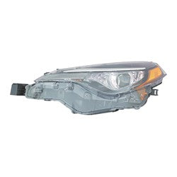 2502 | 2017-2019 TOYOTA COROLLA LT Headlamp assy composite CE|L|LE|LE ECO; Bi-LED; w/LED DRL | TO2502249|8115002M70