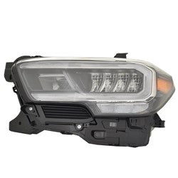2502 | 2020-2021 TOYOTA TACOMA LT Headlamp assy composite LIMITED|TRD OFF-ROAD|TRD SPORT; w/o TRD Pro Pkg | TO2502291|8115004290