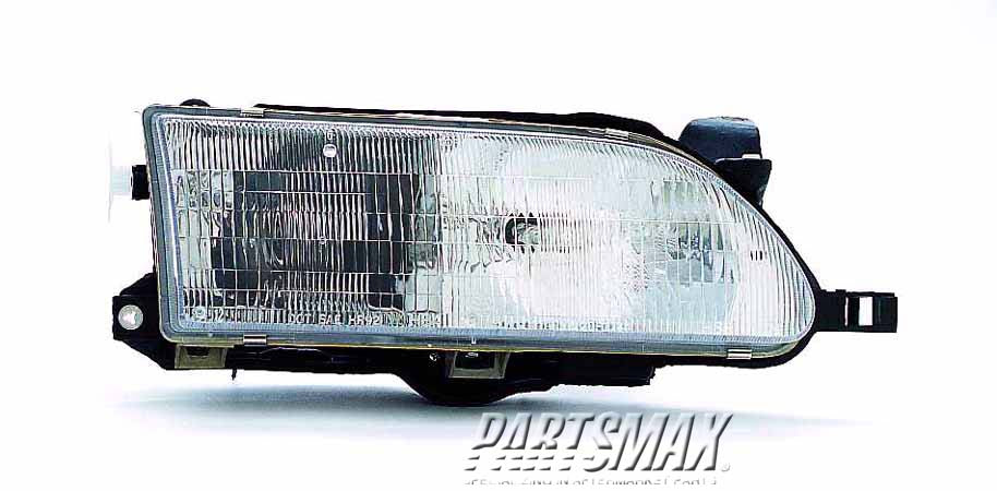 2503 | 1993-1997 TOYOTA COROLLA RT Headlamp assy composite all | TO2503107|811101E221