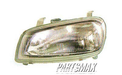 1160 | 1996-1997 TOYOTA RAV4 RT Headlamp assy composite all | TO2503124|8111042060