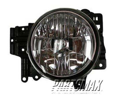 2503 | 2007-2014 TOYOTA FJ CRUISER RT Headlamp assy composite Lens/Housing | TO2503173|8114035465