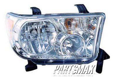 1160 | 2009-2013 TOYOTA TUNDRA RT Headlamp assy composite w/Level Adjuster | TO2503194|811100C070