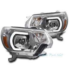 2503 | 2014-2015 TOYOTA TACOMA RT Headlamp assy composite Type 2; Black Bezel | TO2503232|8111004221