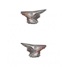 2503 | 2016-2018 TOYOTA PRIUS RT Headlamp assy composite BASE|ECO|L; w/o Fog Lamps | TO2503248|8114047711