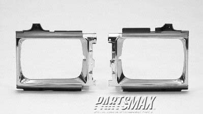 2513 | 1987-1988 TOYOTA PICKUP RT Headlamp door 4WD; bright | TO2513109|5313189114