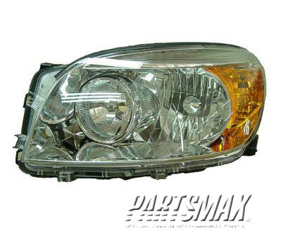 2518 | 2006-2008 TOYOTA RAV4 LT Headlamp lens/housing base/limited model | TO2518106|8117042331