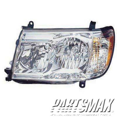 2518 | 2006-2007 TOYOTA LAND CRUISER LT Headlamp lens/housing all | TO2518109|8117060B11