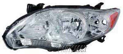 2518 | 2011-2013 TOYOTA COROLLA LT Headlamp lens/housing Japan Built | TO2518131|8117012F10