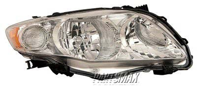 1172 | 2009-2010 TOYOTA COROLLA RT Headlamp lens/housing Japan Built | TO2519116|8113012C20