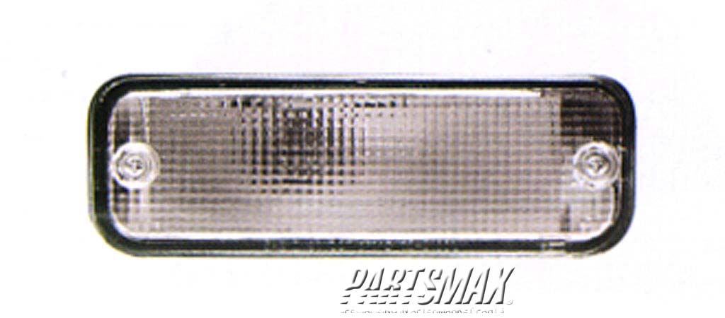 2531 | 1991-1992 TOYOTA COROLLA RT Front signal lamp 4dr sedan/4dr wagon | TO2521101|8151001030