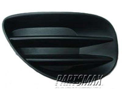 2598 | 2007-2008 TOYOTA YARIS LT Fog lamp cover H/B; w/o Fog Lamps | TO2598109|8148252100