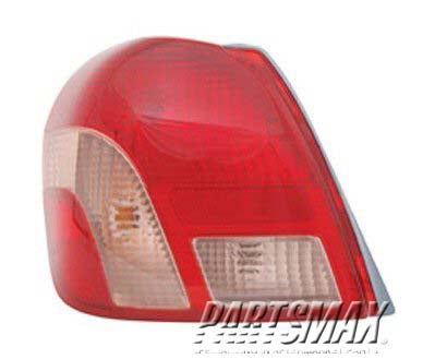2800 | 2000-2002 TOYOTA ECHO LT Taillamp assy 2dr coupe/4dr sedan | TO2800135|8156052080