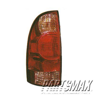 2800 | 2005-2008 TOYOTA TACOMA LT Taillamp assy Clear/Red Center Lens | TO2800158|8156004150