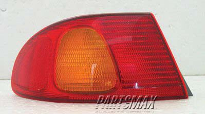 2080 | 1998-2002 TOYOTA COROLLA RT Taillamp assy body mounted | TO2801121|8155002070