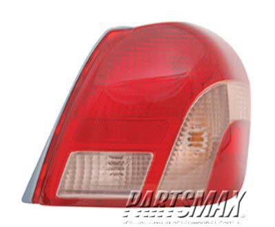 2801 | 2000-2002 TOYOTA ECHO RT Taillamp assy 2dr coupe/4dr sedan | TO2801135|8155052090