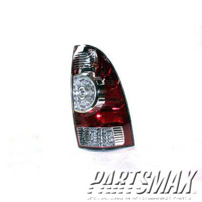 2801 | 2012-2015 TOYOTA TACOMA RT Taillamp assy LED Type; w/Wiring Harness; Clear Center Lens | TO2801177|8155004160