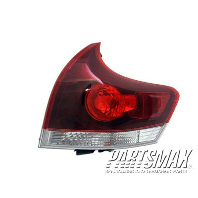 2801 | 2013-2016 TOYOTA VENZA RT Taillamp assy Smoke Lens | TO2801190|815500T020