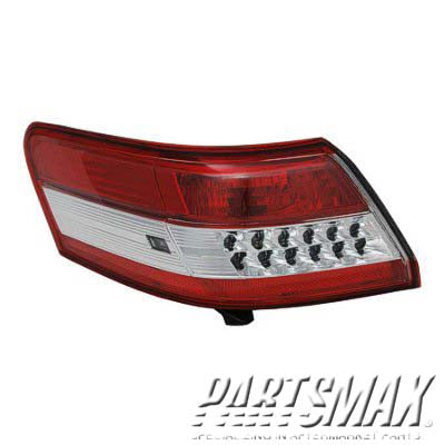 2110 | 2010-2011 TOYOTA CAMRY LT Taillamp assy outer On Body; USA Built | TO2804106|8156006340