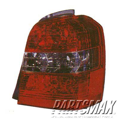 2220 | 2004-2007 TOYOTA HIGHLANDER LT Taillamp lens/housing BASE|LIMITED|SPORT | TO2818120|8156148090